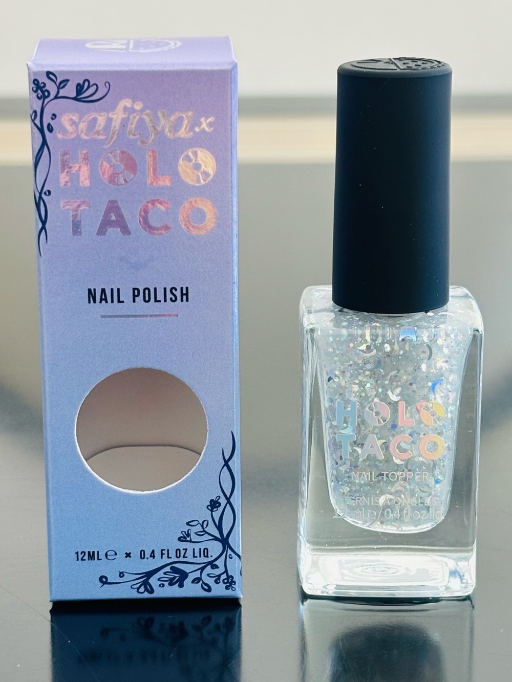 Holo Taco x Safiya Crescent Moon Taco Nail Topper